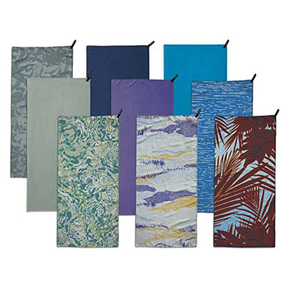 PackTowl Personal Ultralight Microfiber Camping and Travel Towel, Lake, Body - color: Lake, size: Body - 25 x 54 Inch