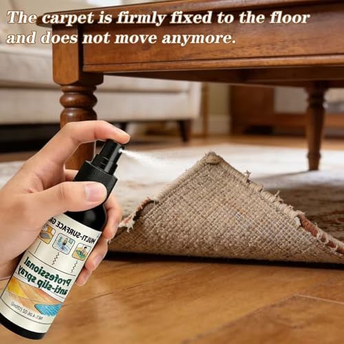 Yoga Mat Anti-shift Spray, No Sticky Residues, 120ml, Gym Mat Cleaning Solution, Fitness Equipment Cleaning Spray, Odor-Neutralizing Action, For Home Studio Room Gear Women Men Beginners