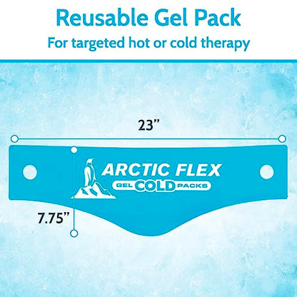 Arctic Flex Gel Replacement Packs - Reusable Ice Packs for Head, Injuries - size: Head