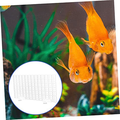 Happyyami 1set Fish Tank Divider Panel Aquarium Isolation Grid for Water Circulation Includes Semi Plates and