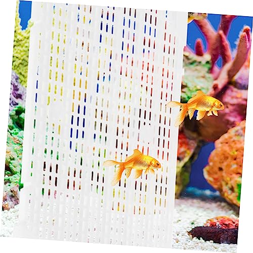 4pcs Aquarium Divider Cups Isolation Board for Fish Tank Cuttable to Fit for Breeding Juvenile Fish and Creating Separate Compartments