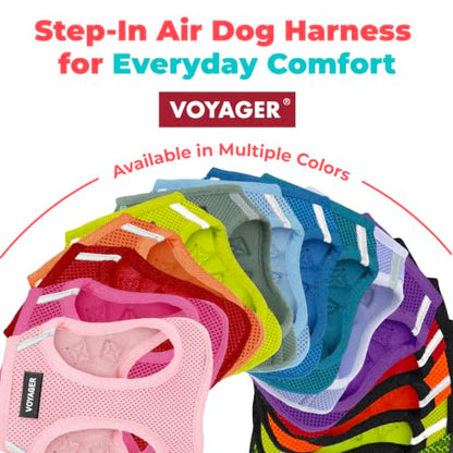 Voyager Step-in Air Dog Vest Harness - Army, X-Large - color: Army/Black Trim, size: XL (Chest: 20.5 - 23")
