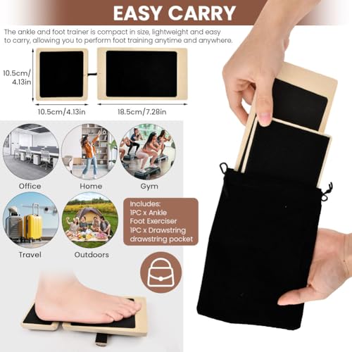 Ankle Balance Board Ankle Strengthener Exerciser for Sprained, Foot Strengthener Exerciser for Stability Exercises, Posture Correction, Balance Training