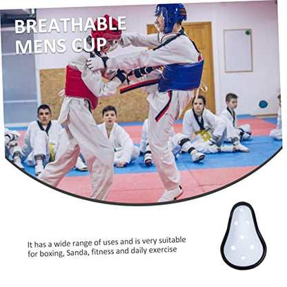 2pcs Sports Crotch Protector Cup for Boxing Fitness EVA Sponge