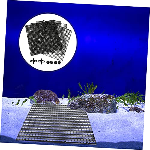 Mikikit 1Set Fish Tank Divider with Suction Cups Isolation Panels for Aquariums Fish Separation for Breeding and Maintenance