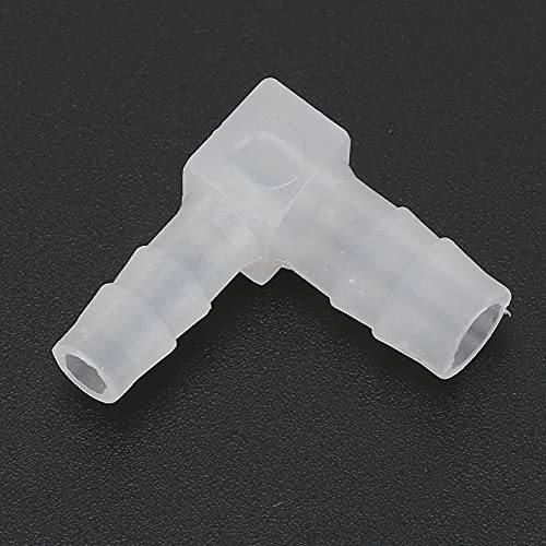 20PCS 90 Degree Elbow Hose Barb, 90 Degree Elbow Barb Fitting, Aquarium Air Valve Connector Tubing for Fish Tank Pond Air Line, Aquarium Elbow Air Pump Pipe Adapter