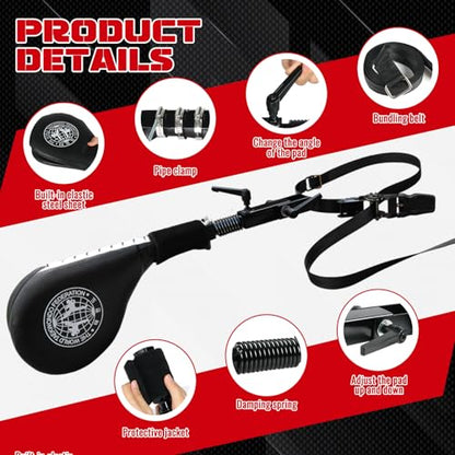 Hands-Free Taekwondo Kick Pads for Martial Arts Training for Tree or Pole