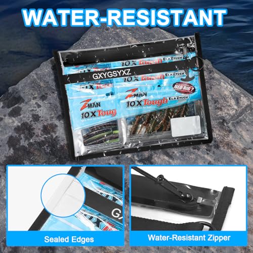 Fishing Gear Storage Bag Bait Storage Sealed Edges Waterproof Protection Durable and Sturdy Large Capacity PVC-Free Fishing Accessories Bag