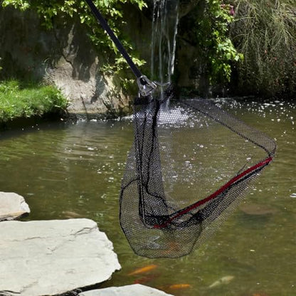 Fishing Net with Handle with Storage Bag,Portable Telescopic Fishing Net Telescoping Handle,Fish Net,Fishing Nets,Extend to 40-63 Inches for Kids Men Women