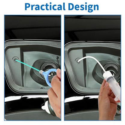 Auto Sunroof Drain Cleaning Tool, 118 Inch Long Flexible Tube Cleaning Brush, Drain Brush Pipe Cleaners for Car Sunroof Windshield Wiper Drain Hole