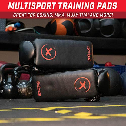 GoSports Padded Blocking Guards - 2 Pack, Great Defender Simulation for Martial Arts & Sports Training - style: Counterstrike Gloves