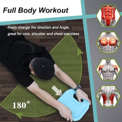 ab roller wheel Abdominal Abs Training Machine Equipment, Ab Wheel Roller Exercise for Home Gym, Waist Strength Trainer with a Kneel Mat (Grey)