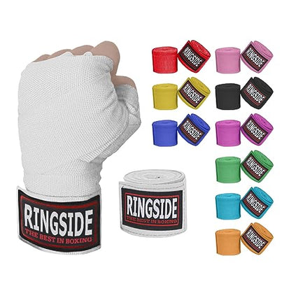 Ringside Mexican Style Boxing Hand Wraps 180" - color: White, size: 1 Pair
