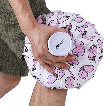 Neotech Care Ice Bag with Screw Top Lid (100% Juice No Seeds, 8 inch) - color: 100%juice No Seeds, size: 8 Inch