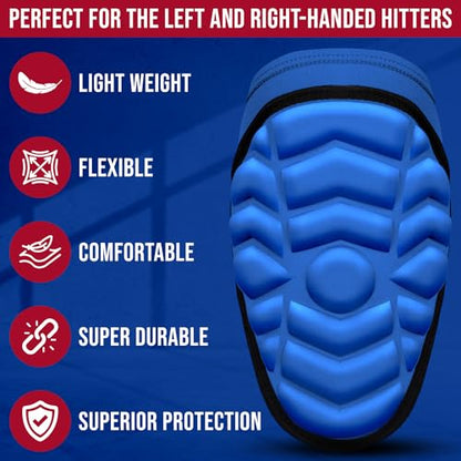 Exxact Sports Defender Baseball Elbow Guard - color: Royal Blue, size: Adult (Small - Medium)
