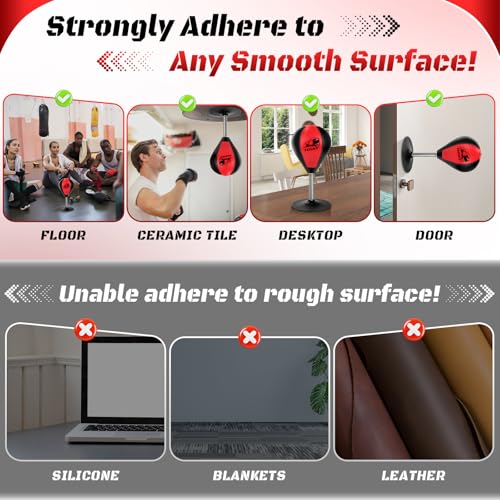 Desktop Punching Bag, Stress Relief Boxing Bag Speed Balls