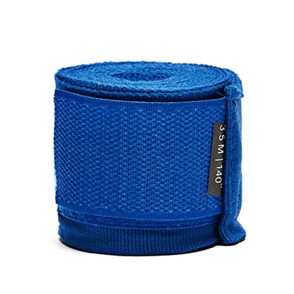 LEONE 1947, Hand Wraps Black - color: blue, size: 2,5 m