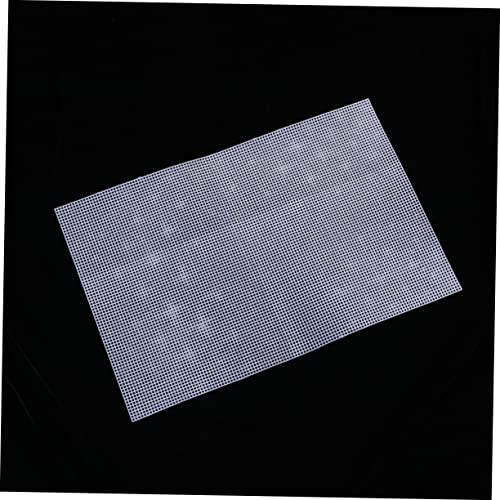 BESPORTBLE 5PCS Multi Purpose Plastic Mesh Grid Sheet for DIY Projects Cuttable Fish Tank Mesh Panel Sturdy and Flexible Crafting Material White - color: White