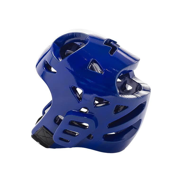 Tusah WT Taekwondo Competition Approved Head Guard Protector - NEW - color: Blue, size: Large