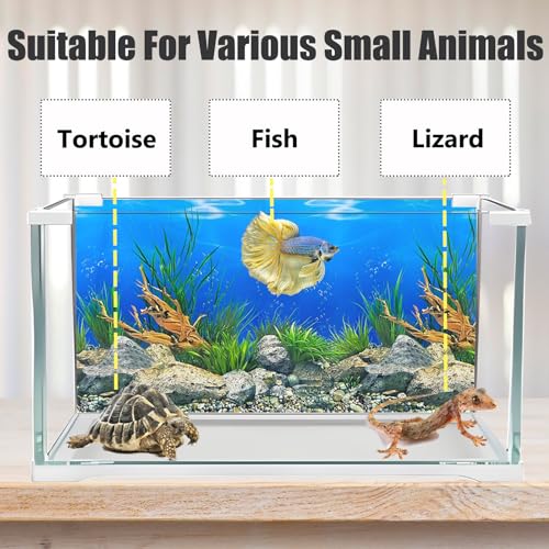 Aquarium Background Poster Water Plants 3D Coral Fish Tank Background Picture Double Sides Fish Tank Stickers 10 20 Gallon Tank 16"x 33"