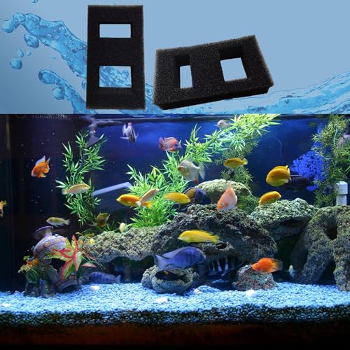 4 Pcs Foam Filter Pads for Fluval SPEC Aquarium Bio Sponge Replacement Fish Tank Aquarium
