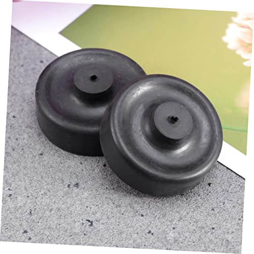 Beaupretty Aquarium Oxygen Pump Diaphragm Replacement Parts 5 Pack Silicone Membrane for Small Aquarium Air Pump - color: Black, size: 5pcs
