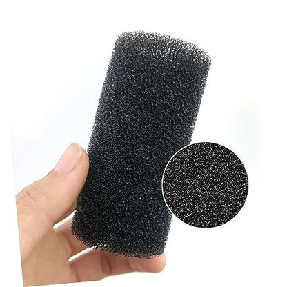 Levemolo 4pcs Fish Tank Filter Sleeve Pre-Filter Sponges Inlet Covers for Large Aquariums Easy to Use Safeguard for Fish