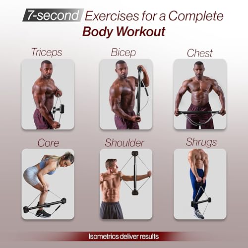 Bullworker Bow Classic 36" Isometric Exercise Equipment, Portable Home Gym