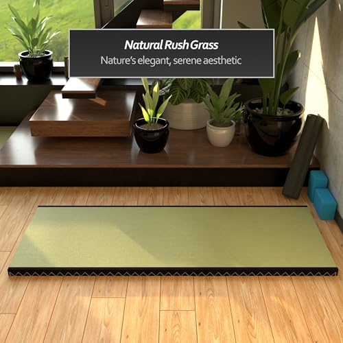 Red Lantern Half Queen Tatami Mat - size: US Queen (30 in x 80 in)