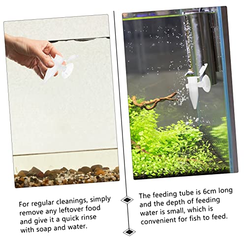 POPETPOP 5pcs Mini Shrimp Hatchery Feeder Cup Design for Observation Aquarium Shrimp Feeding for Freshwater and Tanks