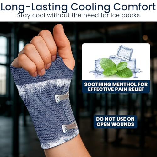 Dr Pat's Ice Tape (4 Pack) - Cooling Bandage Wrap Athletic Tape - size: 4 Pack