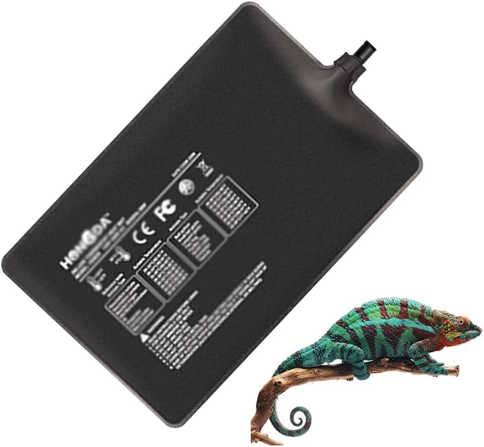 Reptile Heat Mat Reptile Heat Mats, Non-Adhesive Reptile Heating Pad With Temperature Adjustment, Waterproof Under Tank Terrarium Heating Cushion For Snakes For Lizards For Reptiles For Hermit Crab Tu