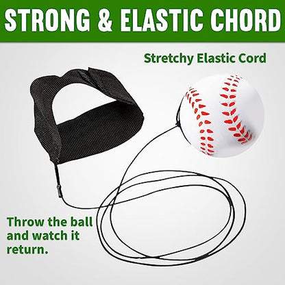 Wrist Return Baseballs Party Favors for Kids, Goodie Bag Stuffers, 24 Pack - style: 24 Pack
