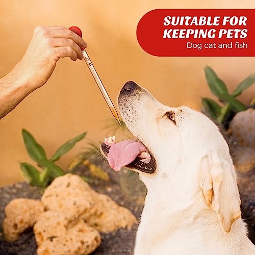 Weewooday Glass Droppers Pipettes Graduated Lab Dropper Glass Liquid Pipette with Big Rubber Hats 20 cm Stir Rod Washing Brush Transfer for Liquid Essential Oil(8 Pieces,Red,10 ml) - color: Red, size: 10 ml