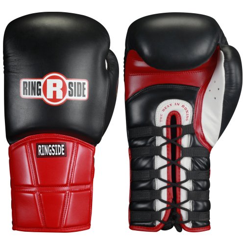 Ringside Laced-Up Safety Training Gloves - size: 16-Ounce