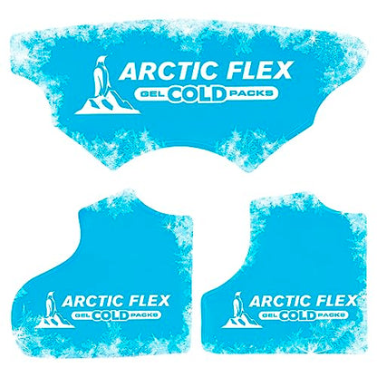 Arctic Flex Gel Replacement Packs - Ice Packs Reusable for Ankle Ice Brace - size: Ankle