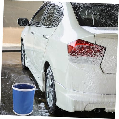 ULTECHNOVO Water Container Portable Folding Bucket for Camping Fishing Car Washing Space-Saving Design Versatile and - for Outdoor Activities