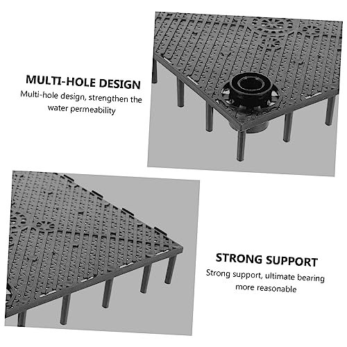 TOYANDONA 12pcs Aquarium Bottom Plates Net Design Isolation Boards for Fish Tank Practical Dividing Panels for Efficient Water and Filtration