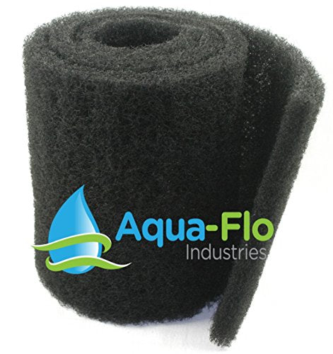12"x 60"x 1.25" Coarse Black Universal Pond Filter Mat
