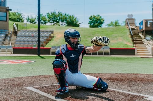 ALL STAR MVP-PRO Youth and Adult Chest Protectors, NOCSAE - color: USA, size: Large