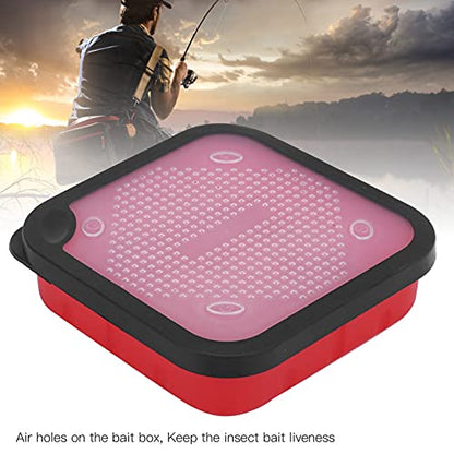 Bait Bucket, Bait Storage Box Convenient Wearproof for Fishing(170 * 170 * 45mm)