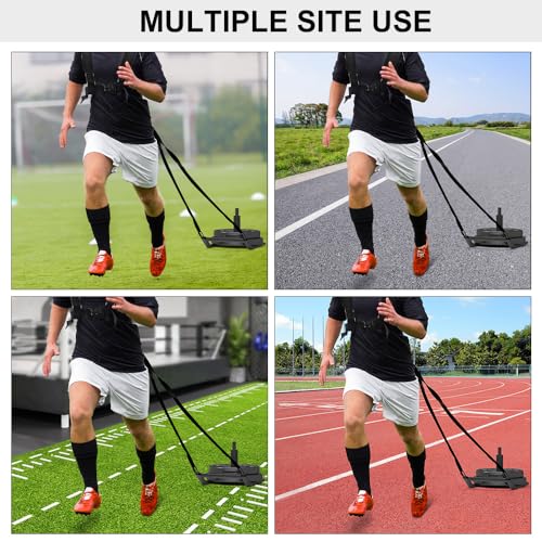 SELEWARE Weight Sled Workout Sled Speed Training Sled for Athletic Exercise