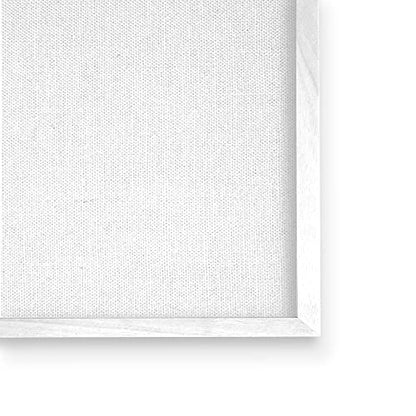 Stupell Industries Dogs Make Our Lives Whole Paw Icon Striped Backdrop, Design by Kim Allen - size: 30"L x 24"W, style: White Framed