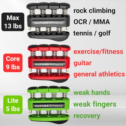 Grip Trainer | Hand Strengthening Device | Hand Exerciser - color: Core