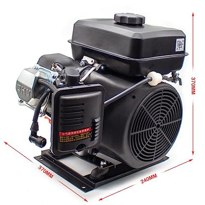 5KW Electric Vehicle Range Extender Generator, Three Wheels Car Frequency Conversion Battery Gasoline Range Extender (72V)