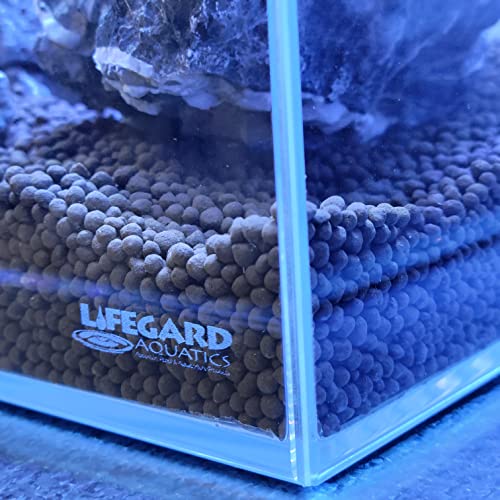Lifegard Aquatics 10 Gallon Rimless Aquarium, Clear Glass, Ultra Clear Sealant Fish Tank, 5mm Thick with Dense Leveling Mat for Freshwater/Marine, Home or Office Decor (20.07"x9.84"x12.60") - size: 10 Gallons
