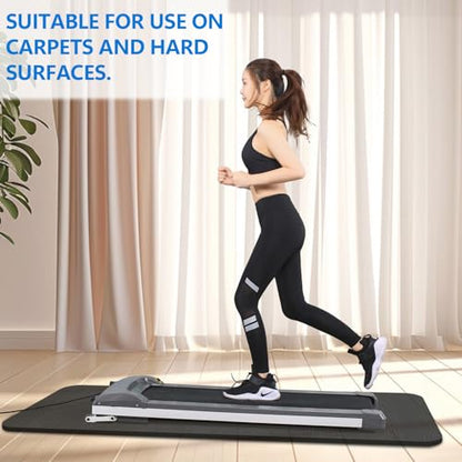 Treadmill Mat,Bike Mat Compatible with Peloton Bike,Elliptical, 6mm Thick, Under Exercise Bike Trainer Pad for Indoor Stationary Spin Bike Gym Equipment Hardwood Floor Carpet Protector - size: 1pcs: 31.9 * 74.8 inch