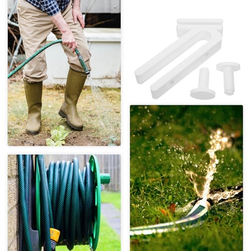 2pcs Bucket Hose Holder for Aquarium Water Changer Hose Support Bracket for Easy Storage and Secure Fixing in Home Fish Tank Maintenance