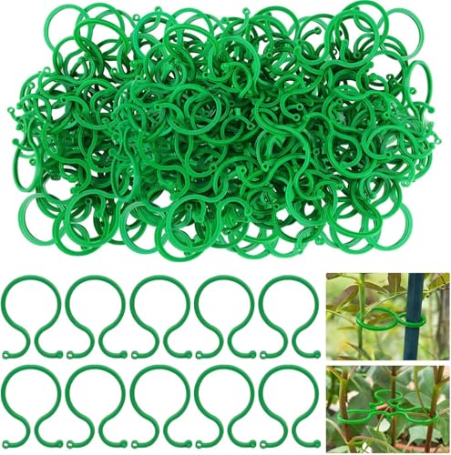 100 Pcs Plant Clips for Climbing Plants Garden Clips Plant Support Clips for Tomato Gardening Clips Vegetable Clips for Support for Securing Plants