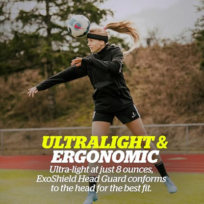 Storelli ExoShield Head Guard, Military-Grade Head Protection, Foam Padding Headband, Official Headgear of US Club Soccer - style: Classic - Size 5